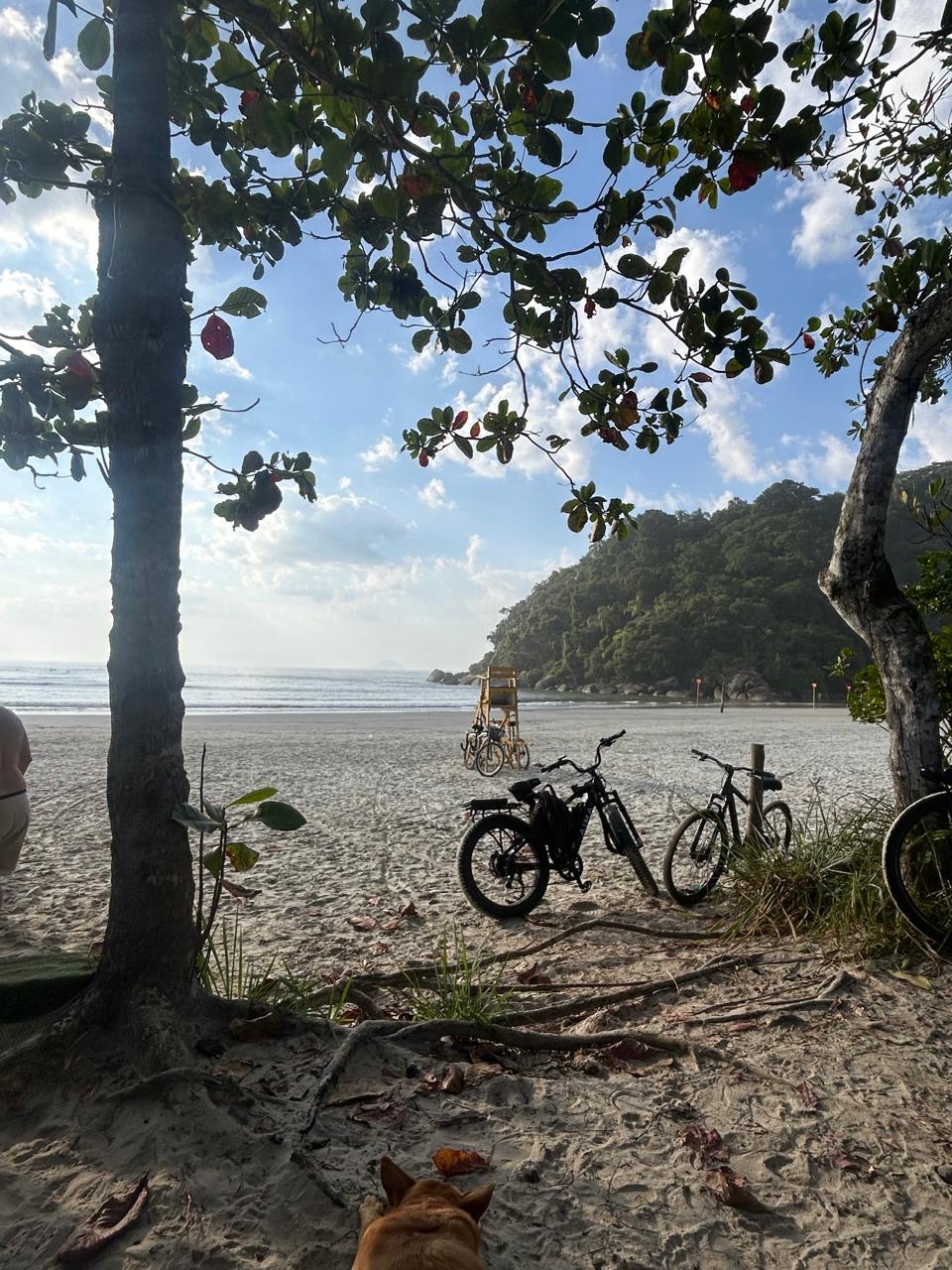 Bike na praia
